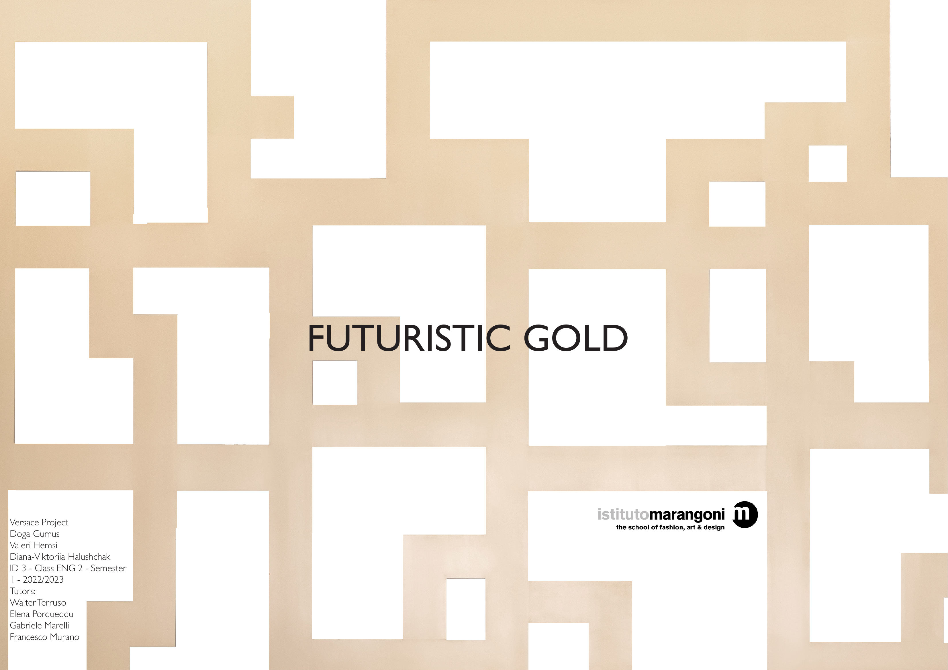 Futuristic Gold, Versace Home